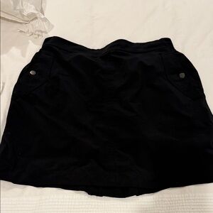 Athleta Black Skort - Vienna Cargo skort w pockets and embellishment